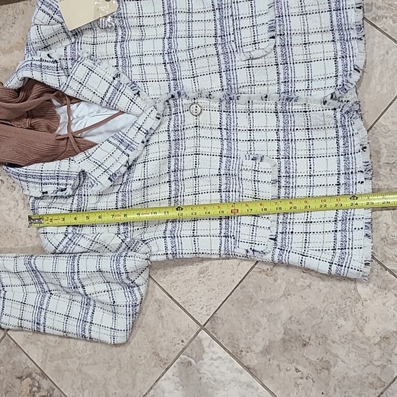 Anthropologie Tweed Dickie Blazer - Picture 12 of 14